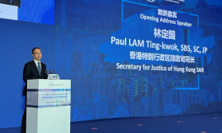 香港国际仲裁中心北京办事处揭幕 林定国形容具“里程碑”意义