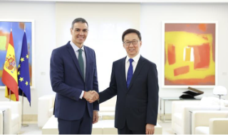 【视频】韩正会晤西班牙首相 称中欧加强团结合作有助世界经济稳定
