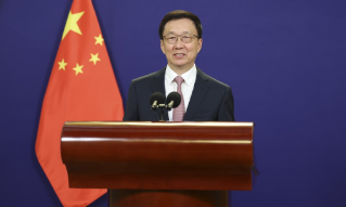 【视频】韩正晤印度外长苏杰生：实现“龙象共舞”是双方正确选择
